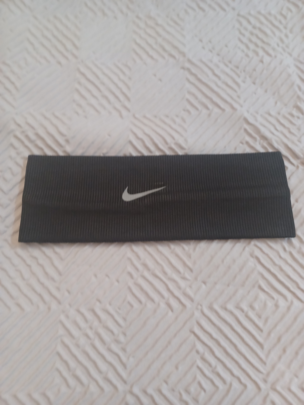 Nike Black Dri-FIT Headband with Swoosh